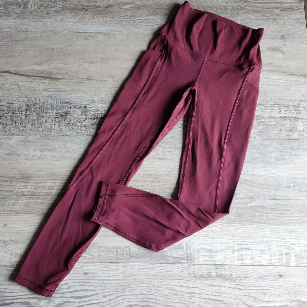 (4) Lululemon Align High-Rise Pant with Pockets 25"